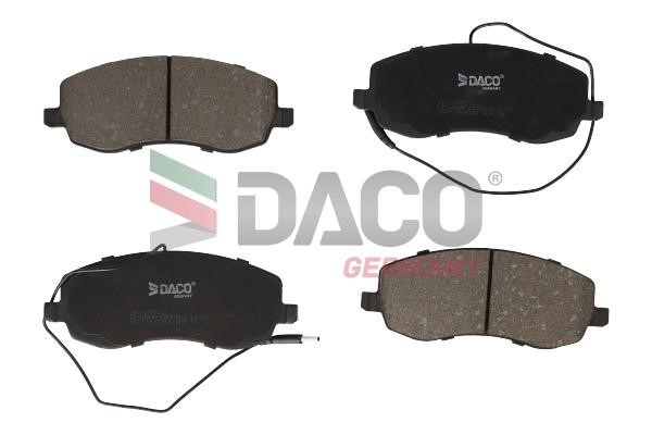 Daco 320612 Гальмівні колодки, комплект 320612: Купити в Україні - Добра ціна на EXIST.UA!