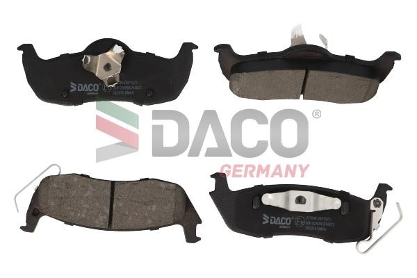 Daco 321606 Гальмівні колодки, комплект 321606: Купити в Україні - Добра ціна на EXIST.UA!