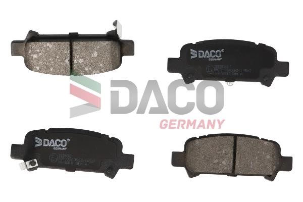 Daco 323602 Гальмівні колодки, комплект 323602: Приваблива ціна - Купити в Україні на EXIST.UA!
