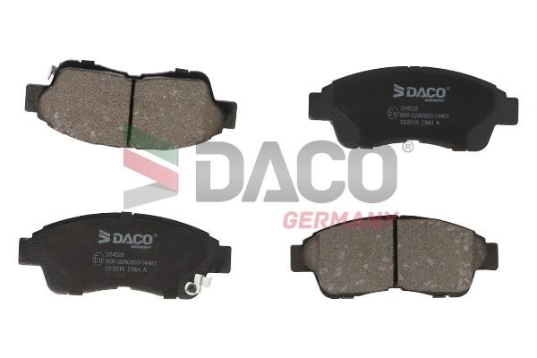 Daco 324528 Гальмівні колодки, комплект 324528: Купити в Україні - Добра ціна на EXIST.UA!