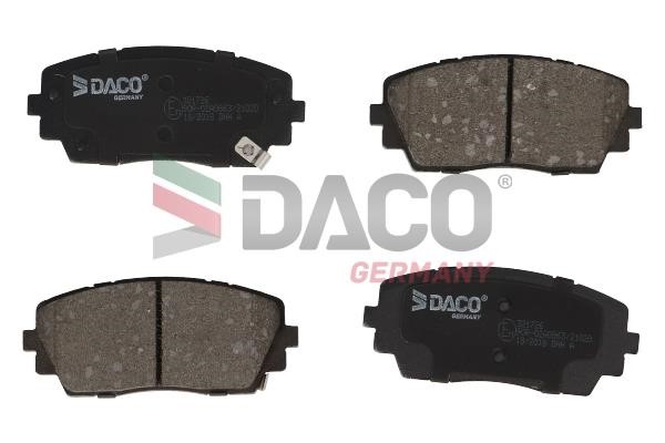 Daco 321726 Гальмівні колодки, комплект 321726: Купити в Україні - Добра ціна на EXIST.UA!