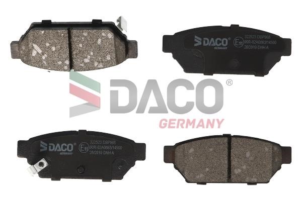 Daco 322523 Гальмівні колодки, комплект 322523: Купити в Україні - Добра ціна на EXIST.UA!