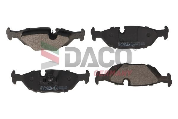 Daco 321509 Гальмівні колодки, комплект 321509: Купити в Україні - Добра ціна на EXIST.UA!