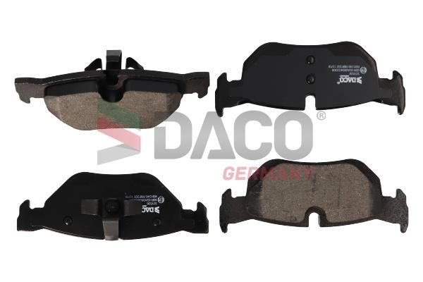 Daco 321526 Гальмівні колодки, комплект 321526: Приваблива ціна - Купити в Україні на EXIST.UA!