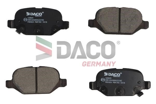 Daco 320925 Гальмівні колодки, комплект 320925: Купити в Україні - Добра ціна на EXIST.UA!