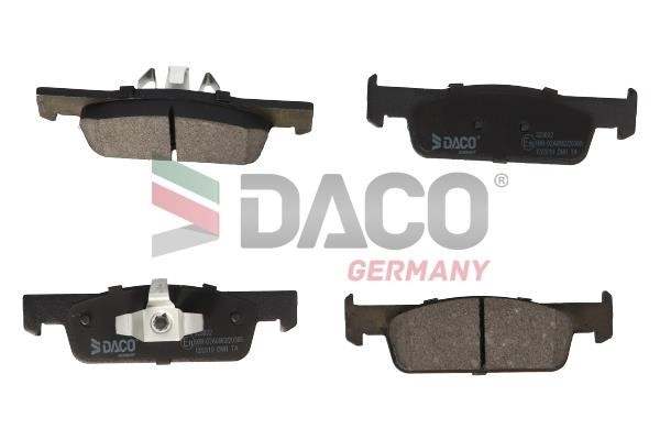 Daco 323032 Гальмівні колодки, комплект 323032: Купити в Україні - Добра ціна на EXIST.UA!