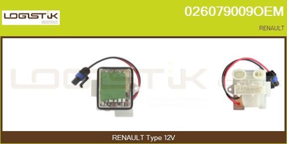 LGK 026079009OEM Резистор, компресор салону 026079009OEM: Купити в Україні - Добра ціна на EXIST.UA!