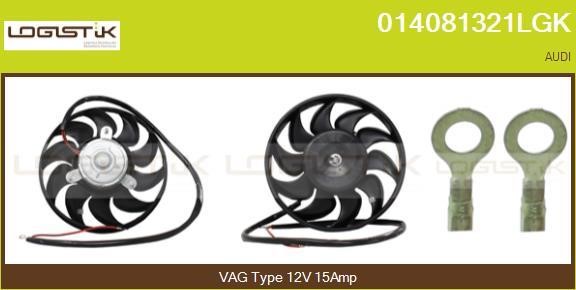 LGK 014081321LGK Вентилятор радіатора охолодження 014081321LGK: Купити в Україні - Добра ціна на EXIST.UA!