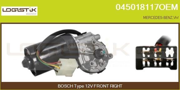 LGK 045018117OEM Двигун склоочисника 045018117OEM: Купити в Україні - Добра ціна на EXIST.UA!