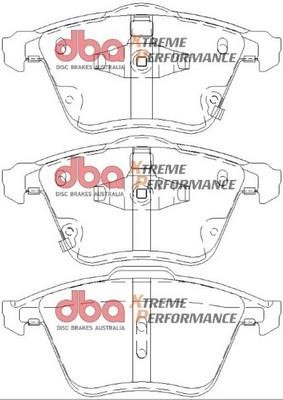 DBA DB8304XP Гальмівні колодки, комплект DB8304XP: Купити в Україні - Добра ціна на EXIST.UA!