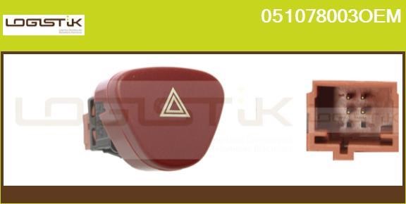 LGK 051078003OEM Кнопка аварійної сигналізації 051078003OEM: Купити в Україні - Добра ціна на EXIST.UA!