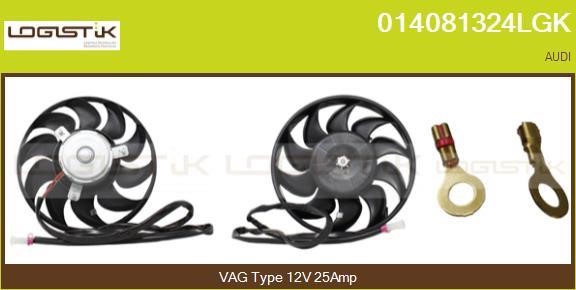 LGK 014081324LGK Вентилятор радіатора охолодження 014081324LGK: Купити в Україні - Добра ціна на EXIST.UA!
