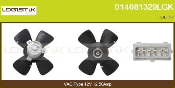LGK 014081329LGK Вентилятор радіатора охолодження 014081329LGK: Купити в Україні - Добра ціна на EXIST.UA!