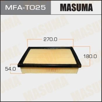 Masuma MFA-T025 Повітряний фільтр MFAT025: Купити в Україні - Добра ціна на EXIST.UA!