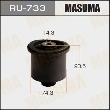 Masuma RU-733 Сайлентблок важеля підвіски RU733: Купити в Україні - Добра ціна на EXIST.UA!