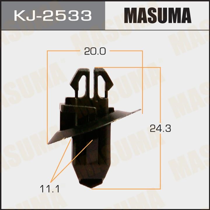 Masuma KJ2533 Кліпса KJ2533: Купити в Україні - Добра ціна на EXIST.UA!