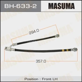 Masuma BH-633-2 Гальмівний шланг BH6332: Купити в Україні - Добра ціна на EXIST.UA!