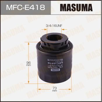 Masuma MFC-E418 Фільтр масляний MFCE418: Приваблива ціна - Купити в Україні на EXIST.UA!