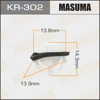 Masuma KR302 Затискач, декоративна/захисна накладка KR302: Купити в Україні - Добра ціна на EXIST.UA!