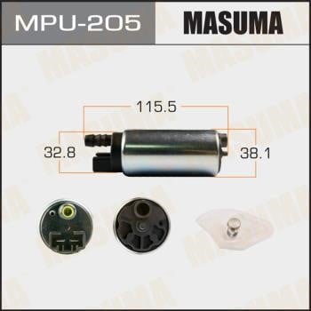 Masuma MPU-205 Насос паливний MPU205: Приваблива ціна - Купити в Україні на EXIST.UA!