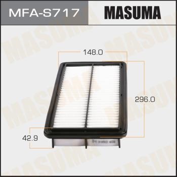 Masuma MFA-S717 Повітряний фільтр MFAS717: Купити в Україні - Добра ціна на EXIST.UA!