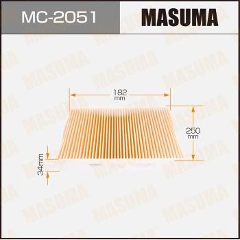 Masuma MC-2051 Фільтр салону MC2051: Купити в Україні - Добра ціна на EXIST.UA!