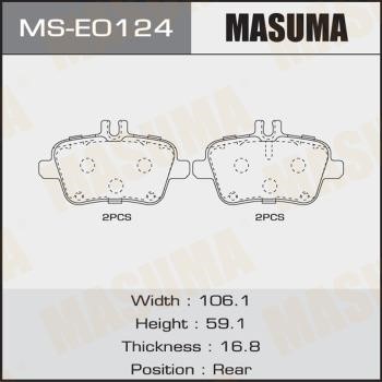 Masuma MS-E0124 Колодки гальмівні барабанні, комплект MSE0124: Купити в Україні - Добра ціна на EXIST.UA!