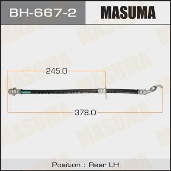 Masuma BH-667-2 Гальмівний шланг BH6672: Купити в Україні - Добра ціна на EXIST.UA!