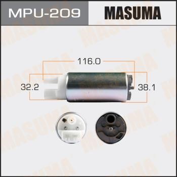 Masuma MPU-209 Насос паливний MPU209: Купити в Україні - Добра ціна на EXIST.UA!