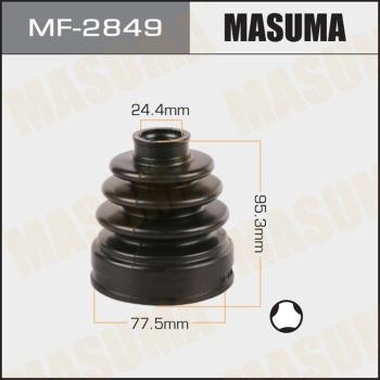 Masuma MF-2849 Пильовик приводного валу, комплект MF2849: Купити в Україні - Добра ціна на EXIST.UA!
