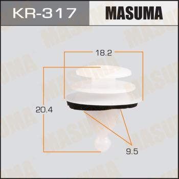 Masuma KR317 Затискач, декоративна/захисна накладка KR317: Купити в Україні - Добра ціна на EXIST.UA!