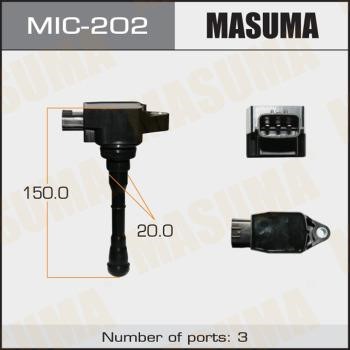 Masuma MIC-202 Котушка запалювання MIC202: Приваблива ціна - Купити в Україні на EXIST.UA!
