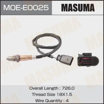 Masuma MOE-E0025 Датчик кисневий / Лямбда-зонд MOEE0025: Купити в Україні - Добра ціна на EXIST.UA!