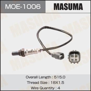 Masuma MOE-1006 Датчик кисневий / Лямбда-зонд MOE1006: Приваблива ціна - Купити в Україні на EXIST.UA!