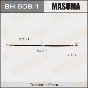 Masuma BH-608-1 Гальмівний шланг BH6081: Купити в Україні - Добра ціна на EXIST.UA!