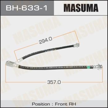 Masuma BH-633-1 Гальмівний шланг BH6331: Купити в Україні - Добра ціна на EXIST.UA!