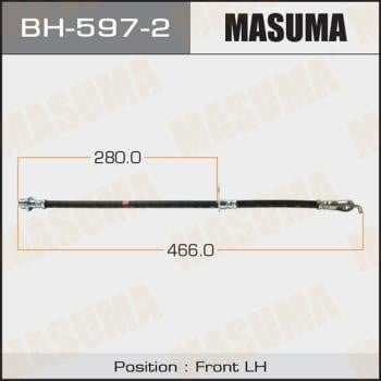 Masuma BH-597-2 Гальмівний шланг BH5972: Купити в Україні - Добра ціна на EXIST.UA!