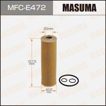 Masuma MFC-E472 Фільтр масляний MFCE472: Купити в Україні - Добра ціна на EXIST.UA!