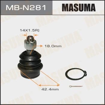 Masuma MB-N281 Опора кульова MBN281: Купити в Україні - Добра ціна на EXIST.UA!