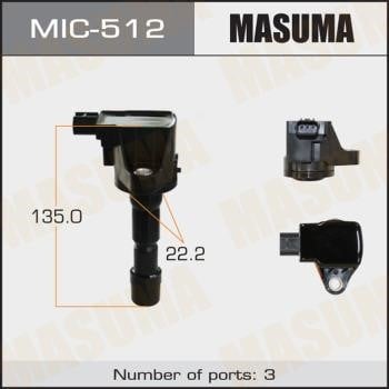 Masuma MIC-512 Котушка запалювання MIC512: Купити в Україні - Добра ціна на EXIST.UA!
