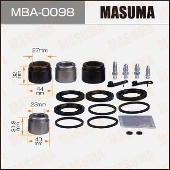 Masuma MBA-0098 Ремкомплект гальмівного супорта MBA0098: Купити в Україні - Добра ціна на EXIST.UA!