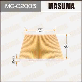 Masuma MC-C2005 Фильтр салона MCC2005: Купить в Украине - Отличная цена на EXIST.UA!
