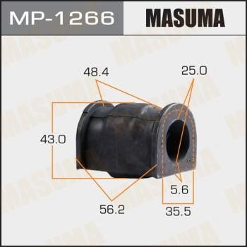 Masuma MP1266 Втулка стабілізатора MP1266: Приваблива ціна - Купити в Україні на EXIST.UA!