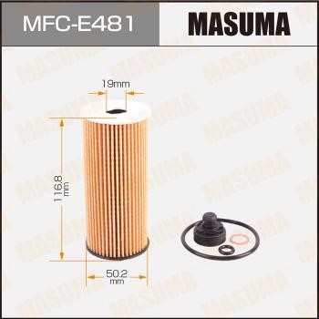 Masuma MFC-E481 Фільтр масляний MFCE481: Купити в Україні - Добра ціна на EXIST.UA!