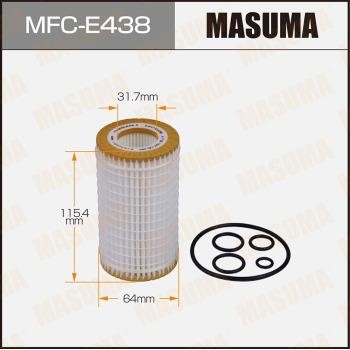 Masuma MFC-E438 Фільтр масляний MFCE438: Купити в Україні - Добра ціна на EXIST.UA!