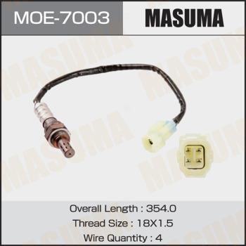 Masuma MOE-7003 Датчик кисневий / Лямбда-зонд MOE7003: Приваблива ціна - Купити в Україні на EXIST.UA!