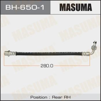 Masuma BH-650-1 Гальмівний шланг BH6501: Купити в Україні - Добра ціна на EXIST.UA!
