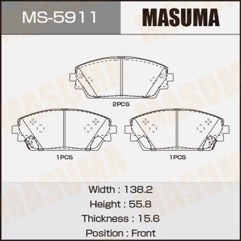 Masuma MS-5911 Колодки гальмівні барабанні, комплект MS5911: Купити в Україні - Добра ціна на EXIST.UA!