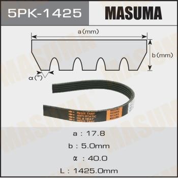 Masuma 5PK-1425 Ремінь поліклиновий 5PK1425: Купити в Україні - Добра ціна на EXIST.UA!