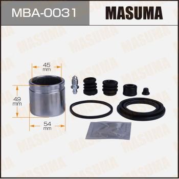 Masuma MBA-0031 Ремкомплект гальмівного супорта MBA0031: Купити в Україні - Добра ціна на EXIST.UA!
